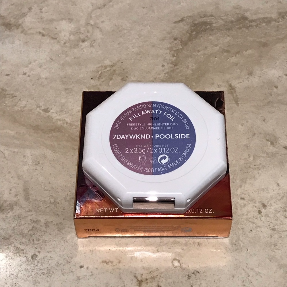 ❤️‍🔥Fenty Beauty by Rihanna Killawatt Foil Highlighter Duo- 7daywknd/Poolside - Picture 10 of 12